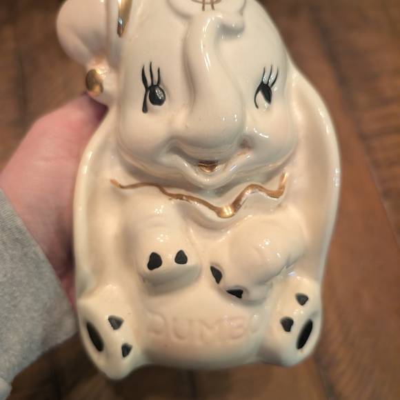 Disney Dumbo Elephant Ceramic Bank 1940s - Picture 2 of 5
